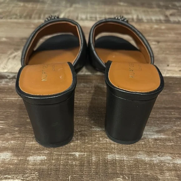 Kurt Geiger Black Women's Slide Heel - Picture 3 of 7